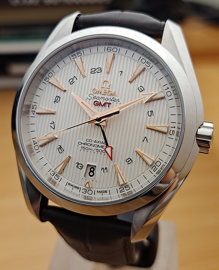 Omega Seamaster Aqua Terra 150M Co-Axial GMT Wristwatch Ref. 231.13.43.22.02.004